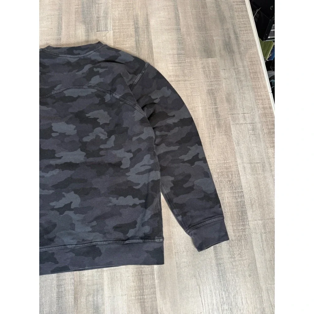 Lululemon City Sweat Crewneck Pullover Incognito Camo Womens Sweatshirt Medium